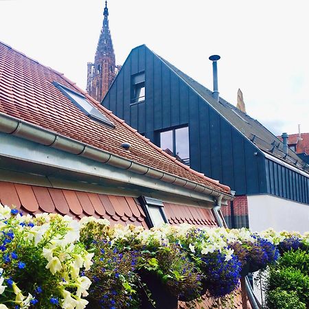 Le Carre D Or Appartement Terrasse Vue Cathedrale Страсбург Экстерьер фото